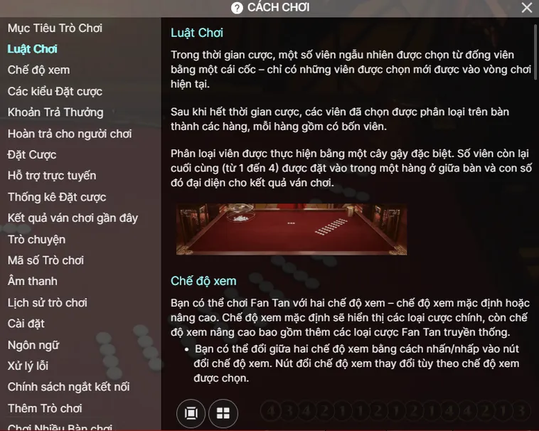 Fantan Live Tại RikBet Sảnh Cược Truyền Thống Đẳng Cấp Và Minh Bạch