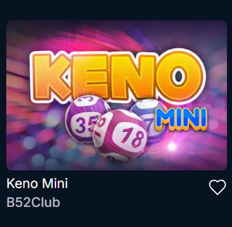 Keno Mini Tại RikBet Quy Trình Quay Thưởng Siêu Tốc Và Phân Tích Xác Suất Trúng Lớn