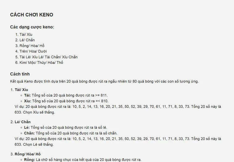 Keno Siêu Tốc Tại RikBet Phân Tích Thuật Toán Quay Số Và Chiến Thuật Chốt Số Nhanh Hiệu Quả