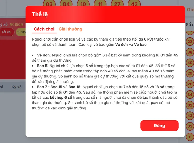 Hướng Dẫn Cách Tham Gia Và Tối Ưu Tỷ Lệ Thắng Mega 645 Tại RikBet
