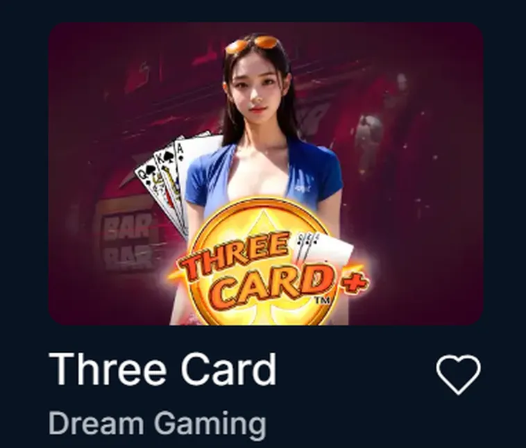 Three Card Live Tại RikBet Biến Thể Poker 3 Lá Hiện Đại Với Cơ Hội Thắng Lớn