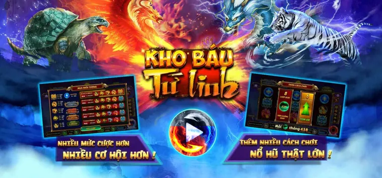 Nổ Hũ Tứ Linh Tại RikBet Sảnh Cược Thần Thoại Săn Quỹ Thưởng Jackpot Khủng